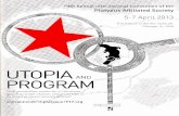 2013 Platypus International Convention Utopia and Program