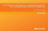 Configure Kerberos Authentication for SharePoint 2010 Products