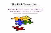 5 Element Healing Practitioner Course 2nd Manual