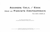 (Piano Book) - Dan Haerle - Accords Jazz Rock Pour Le Pianiste Contemporain