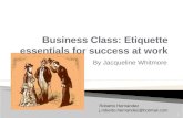 Business Class Presentation