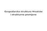 3. Gospodarska Struktura Hrvatske i Strukturne Promjene