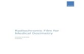 Radiochromic Film for Medical Dosimetry