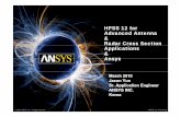 HFSS12 for Advanced Antenna Applications
