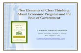 Economis and Government