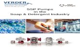 SSP Pumps in the Soap & Detergents Industry