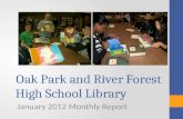 January 2012 Library Monthly Report