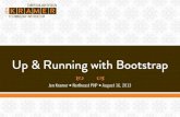 Up & Running with Bootstrap 3