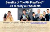 The Benefits Of The PM PrepCast As Seen By Our Students