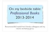 Professional books to read 2013-2014