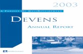 Devens Annual Report 2003