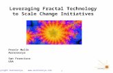 Leveraging Fractal Technology to Scale Change Initiatives