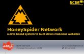 HoneySpider Network: a Java based system to hunt down malicious websites
