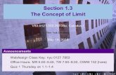 Lesson 2: The Concept of Limit