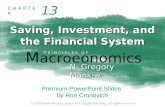 Ch 13: Saving, Investment and The Financial System