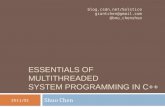 Essentials of Multithreaded System Programming in C++