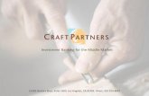 Introduction to Craft Partners, Investment Banking Firm