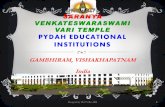 Saranya venkateswaraswami temple,Pydah Educational Instituions