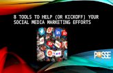 Social media - eight tools to help your business kickoff your efforts!