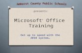 Microsoft Office 2010 Teacher Training Presentation v 2