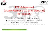 LTE RF Aspects