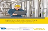 VEGA Pressure & Level Measurement - Power Generation Applications