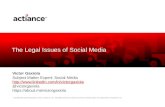 Legal Issues in Social Media
