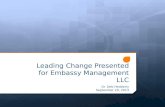 Dr. deb hedderly leading change presentation