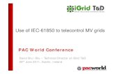 IEC61850: Use of IEC61850 to telecontrol MV grids (Presentation)