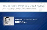 Lander Academy Webinar How to conduct Usability Testing to unveil your Site’s Problems