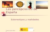 Las percepciones de España