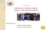 Sterility Maintenance  Shelf life Management