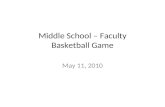 Middle school – faculty 5 11-10