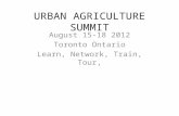 Urban Agriculture Summit 2012