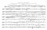 Brahms Symphony No. 1 Violin I