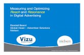 Measuring & Optimizing Reach and Resonance in Digital Advertising