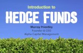 Introduction to Hedge funds