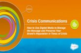 #CNX14 - Crisis Communication