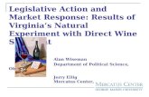 Ellig Wiseman Legislative Action And Market Response  Wine 2005