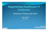 Outsourcing Contract Negotiations - Structure, Process & Tools