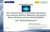 20140204_Infoday regional H2020_Biotech-Agrifood_José Manuel González