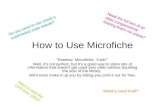 how to use microfiche