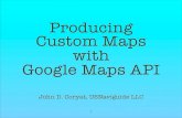 custom google map