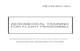 Army - fm3 04x301 - Aeromedical Training for Flight Personnel