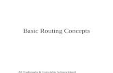 Basic Routing Concepts