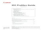 Canon ICC Profile Guide