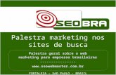 Palestra Marketing Nos Sites De Busca
