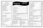 The White Spot menu