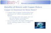 Introducing Copper Motor Rotor technology