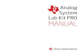 Analog System Lab Pro Manual v103